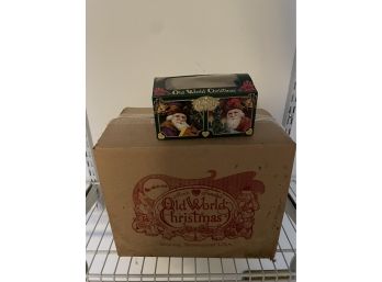 Lot Of Old World Christmas Boxes