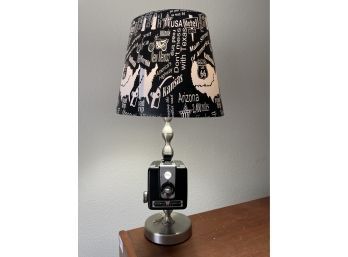 Custom Kodak Brownie Camera Lamp