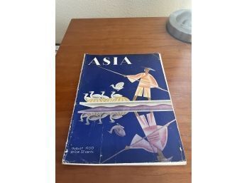 Asia Magazine August 1930