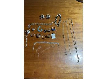 Lot Of Sterling Silver Jewelry