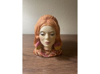 Cameo Girls 2000 Edition Clarissa Party Girl Head Vase