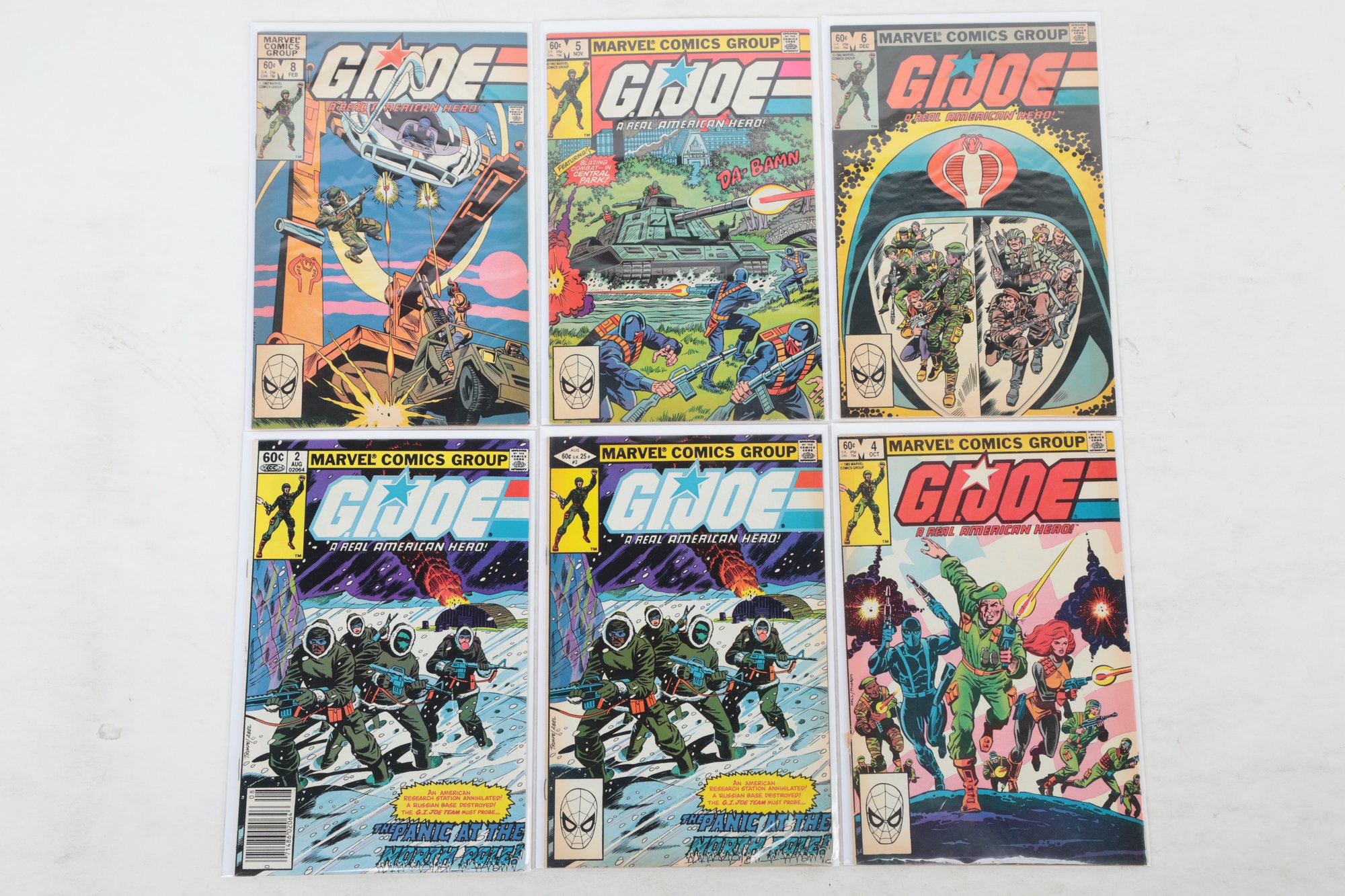 GI JOE Comic Book Lot 2 2 4 5 6 8 #184739 | Auctionninja.com