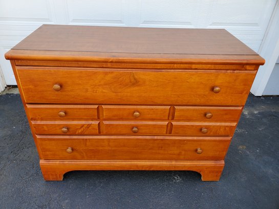 Vintage Wooden Multi Drawers Dresser.