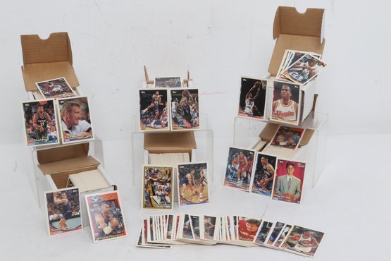Lot Of 6 1993-94 TOPPS COMPLETE SERIES 1 SET/198 Cards/ Jordan More Look Complete But Not Counted
