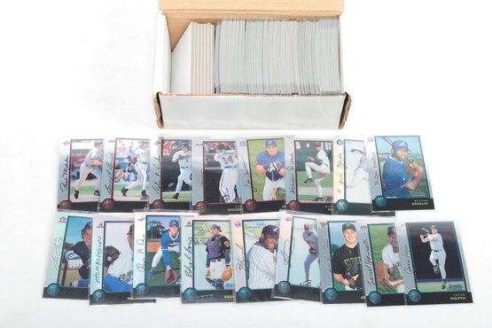 1998 Bowman Chrome Lot With Stars Like Ken Griffey Jr And More