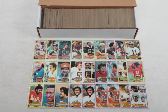 Lot Of Football Cards 1979 1980 1981 1982