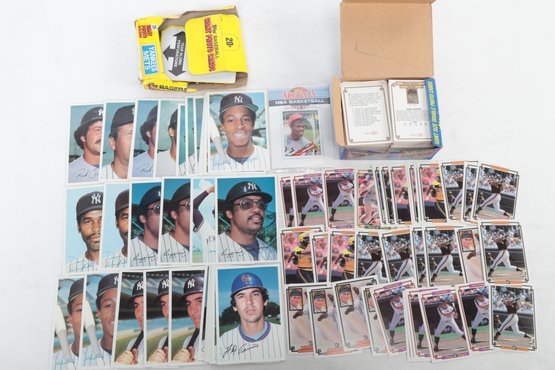 Donruss Jumbo Champions Cards Plus Yankees Mets Giant Photo Cards