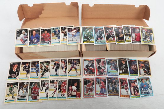 Topps Hockey Card Sets 1989 1990 1991 Look To Be Complete But Did Not Check Every Card