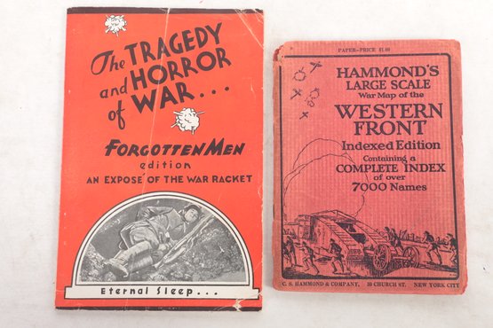 WWI The Tragedy In Horror Of War, Forgotten Men,  Expose Of The War Racket M Movie, Editio