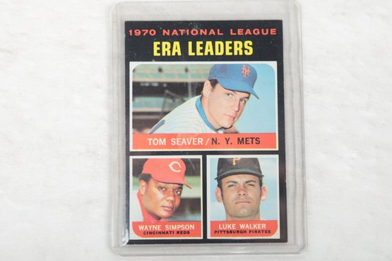 1971 Tom Seaver Baseball Card 68 Nice Shape