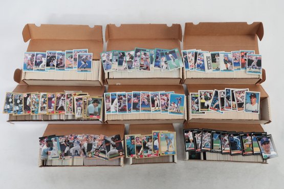Box Lot Of Misc Baseball Cards Multiple Years
