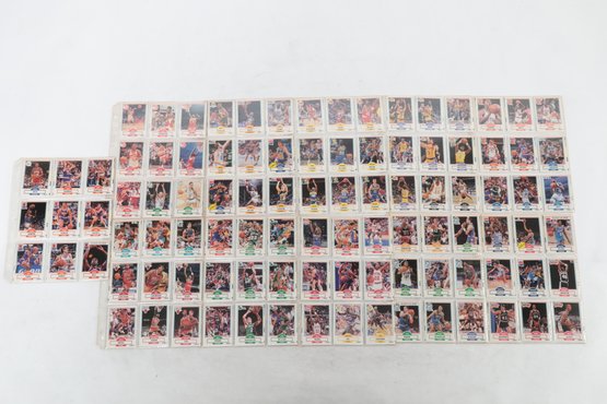 1990 Fleer Basketball Cards With Stars Including Michael Jordan