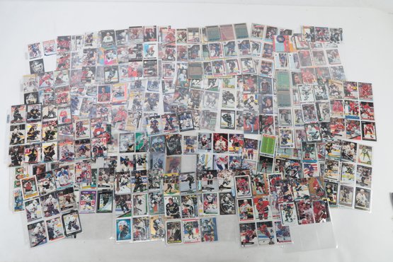 Large Hockey Card Lot Including Rookies And Stars Very Nice With Older Cards