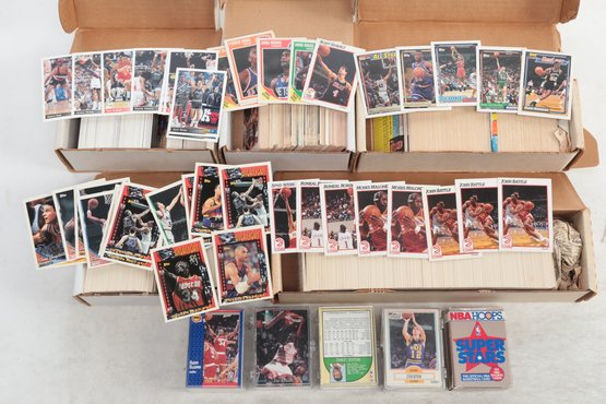 Box Lot Of Basketball Cards
