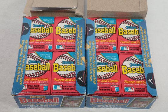 Lot Of 2 Unopened Sealed Donruss Baseball Boxes 36 Packs Per Box 1988