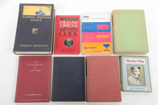 Grouping Of Miscellaneous Vintage Books