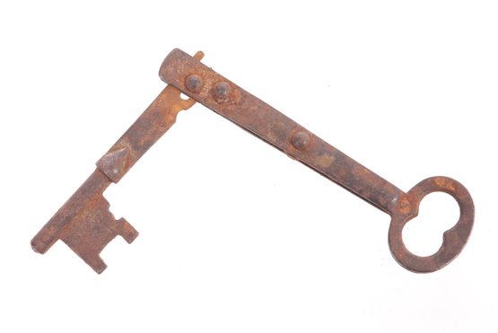 Antique Folding Skeleton Key