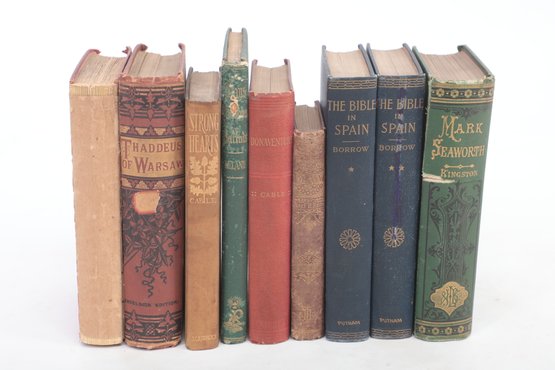 19th Century  Literature Including First Editions