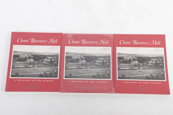 Connecticut: Choate Rosemary Hall,  Three Copies Of  1997 Book.  Fine.