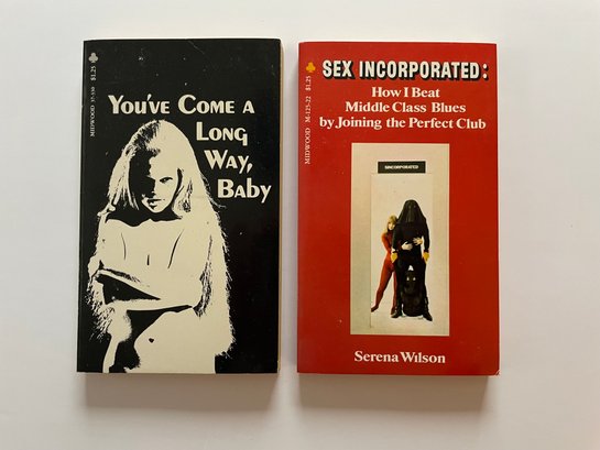 2 Midwood Books 37-330: You've Come A Long Way, Baby By Veronica King  125-22: Sex Incorporated By Serena Wil