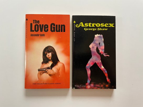 2 Midwood Books 125-55 The Love Gun By Alexander Keith  125-41: Astrosex By George Shaw