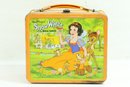 Vintage Walt Disney Snow White & Seven Dwarfs Metal Lunchbox Aladdin 1975