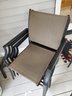 Group Of 6 Stackable Aluminum Patio Chairs