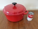 Tramontina Cast Iron Enameled Dutch Oven Covered Casserole 6.5qt