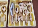 Lot Of 164 Pcs Of Gold Plated Flatware From Royal Sealy & Hampton
