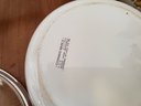 Group Of Vintage Corning Ware Pieces - Casserole, Skillets, 2 Large Clear Lids