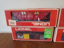 Group Of 4 LIONEL Train Cars - NEW