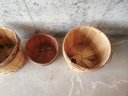 Group Of 5 Apple Baskets