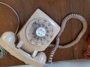 Pair Of Vintage Rotary Telephones