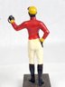 1920s American Jockey Hitching Post Bookends  Statues