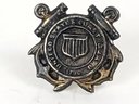 US Military Sterling Silve US Coast Guard 1790 Crossed Anchors Pin Screw Back