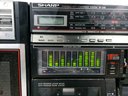Sharp WF-939 ZP(BK) JAPAN Boombox Double Cassette Player Radio Record