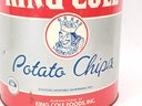 Vintage King Cole Potato Chips 12' Tin