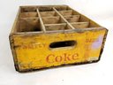 Rare Coca Cola Family Size Wooden Crate