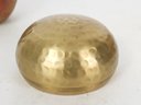 Small Hand Hammered Brass Singing Bowl