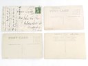 Group Of 4 Vintage Newtown Ct Postcards, Some Real Photo