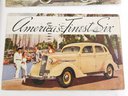 3 Antique Automobile Advertising Postcards