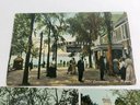 3 Vintage Middlebury Ct Postcards,  Lake Quassapaug