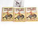 3 Danny Meets The Cowboys Books And Chief Haven Fire Arcade Card