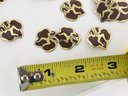 Lot Of 50 Girl Scout Brownie Gummed Seal Stickers