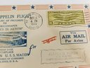 Graf Zeppelin Flight Covers With Akron And Chicago Cancel