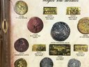 Having Display Of Early American Gold Currency And Shillings