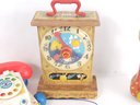 Vintage Fisher Price Wooden Toy Lot