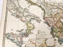 1865 Antique Map Of Greece From The Peloponnesian War Up To Philip II King Of Macedonia