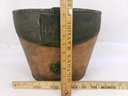 19th Century Leather Hat Box By Army & Navy Cooperative Society Limited