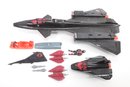Vintage GI JOE Night Raven Almost Complete Missing One Wing